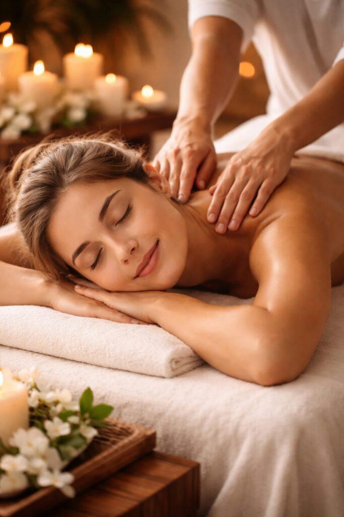 Ontspannende rugmassage bij Happy 2 B in Hengelo